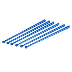 Agitateur à Cocktail Type PILLON 16cm en PP Bleu - Réutilisable (Lot de 100)