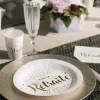 Assiette Vive la Retraite - Lot de 10