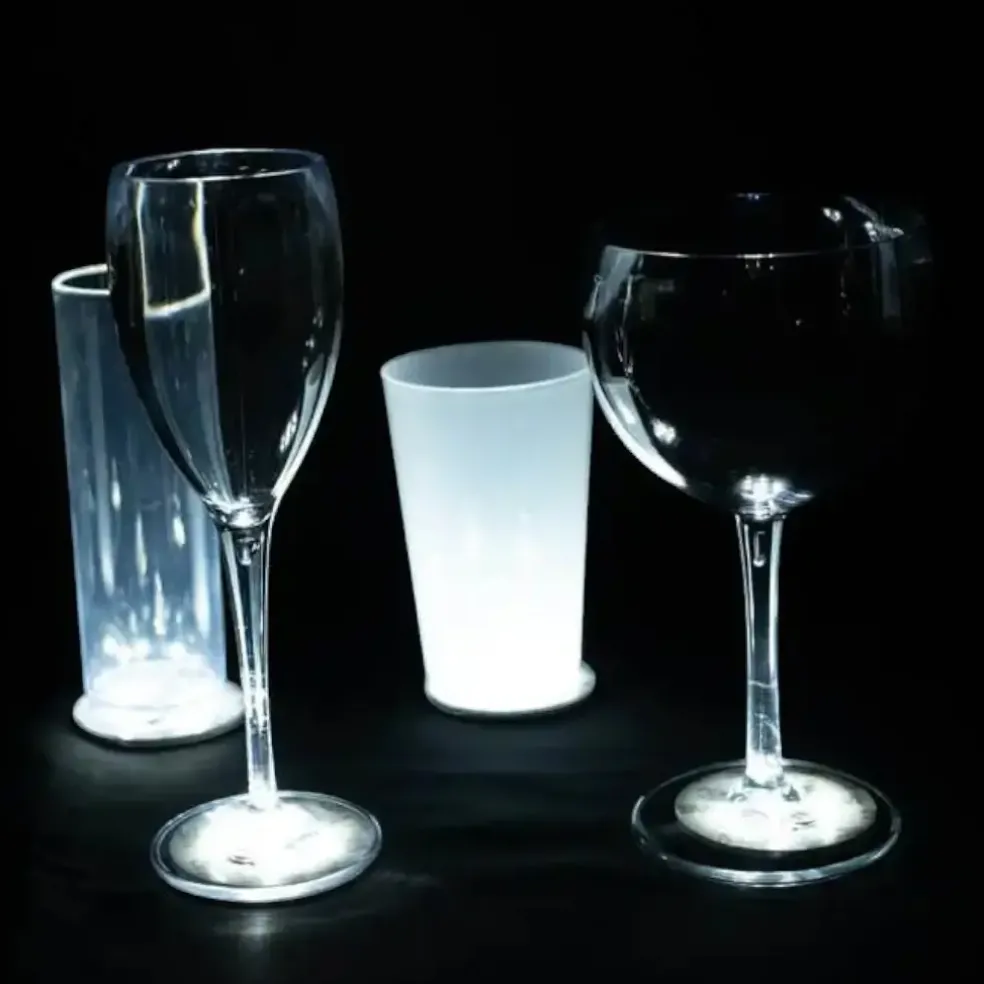 Autocollant LED pour Bouteille ou Sous Verre