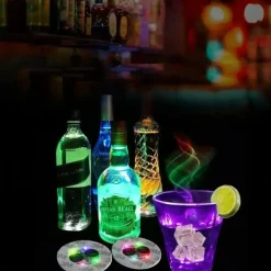 Autocollant LED pour Bouteille ou Sous Verre