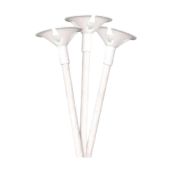 Baguette avec attache ballon - Blanche