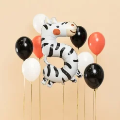 Ballon Aluminium Chiffre 5 Noir 86 cm – Ballon Mylar Anniversaire