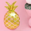 Ballon Aluminium Métallisé - Ananas Doré - 38x63cm