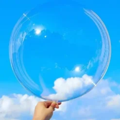 Ballon Bulle transparent ø45cm - Lot de 3