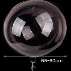 Ballon Bulle transparent ø60cm - Lot de 3