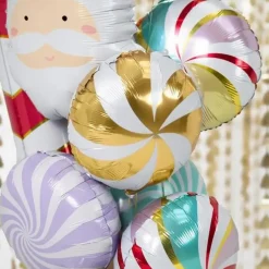 Ballon "Candy" Métallisé - Aluminium - Or - 35cm