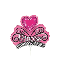 Ballon Couronne Princesse 36cm