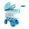 Ballon 3D Géant poussette "It's A Boy" 107cm