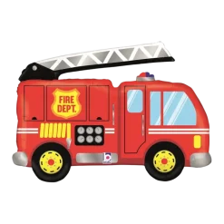 Ballon Géant Camion Pompier 102cm