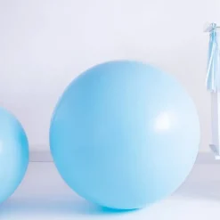 Ballon Géant rond Bleu clair Pastel ø100cm