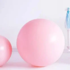 Ballon Géant rond Rose clair Pastel ø100cm