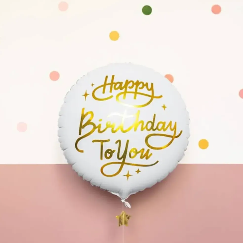 Ballon Happy Birthday to You ø35cm