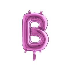 Ballon Lettre B Rose - 35cm