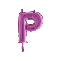 Ballon Lettre P Rose - 35cm