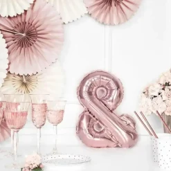 Ballon & Or Rose 35cm