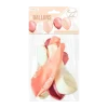 Ballons "Mon petit Bébé" Rose - lot de 6 - 30CM