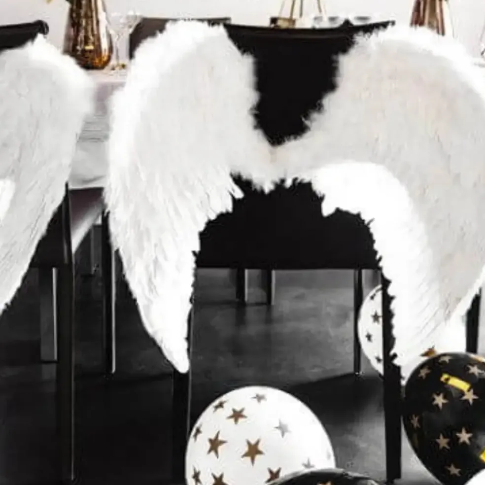 Ballons noirs avec motifs étoile or (Lot de 6)
