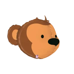 Ballon Tête de Singe 3D 69cm