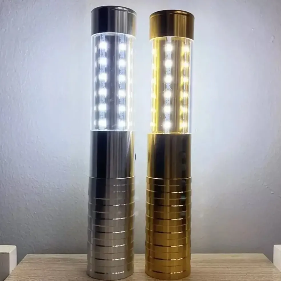 BATON LED BOUTEILLE V.I.P ARGENT