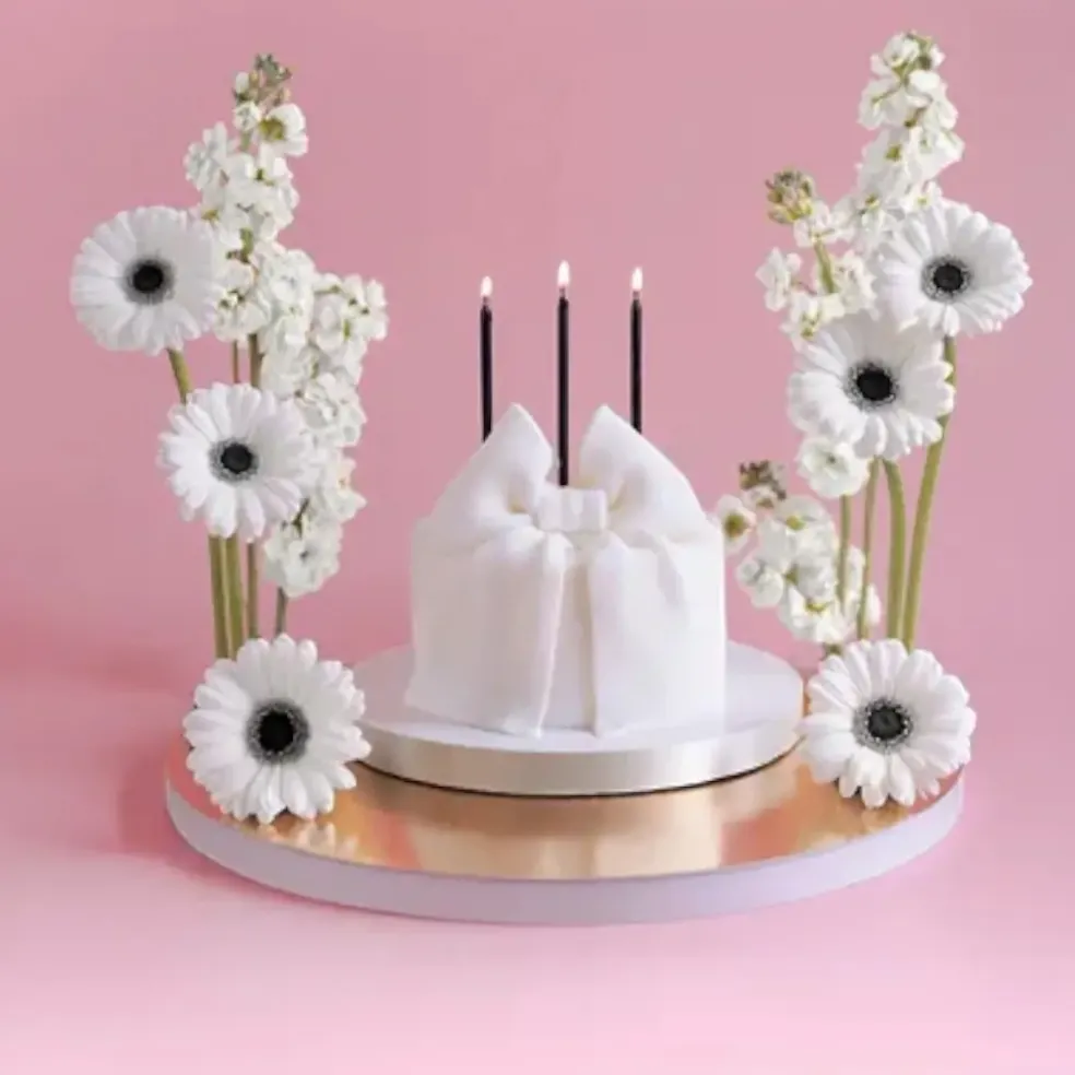 Bougies d'anniversaire Noires et Or
