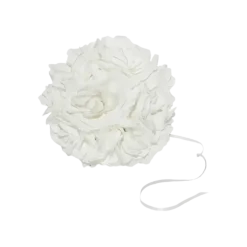 Boule de fleurs blanches ø21cm