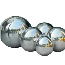 Boule Miroir Gonflable Argentée 40cm – Déco Réutilisable
