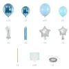 Bouquet de Ballons Géant - Chiffre 1 Bleu - 90x140cm