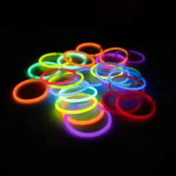 Bracelet Fluo Multicolore - Lot de 100