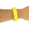 50 Bracelets d’Identification Papier Jaune Indéchirable