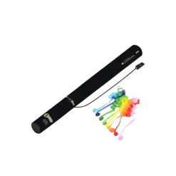 Canon à confettis électrique 40cm - Streamer Multicolore