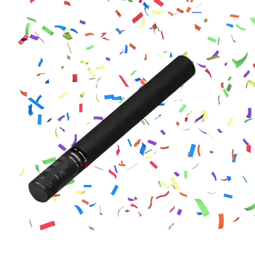 Canon à confettis manuel multicouleur 50 cm Magic FX
