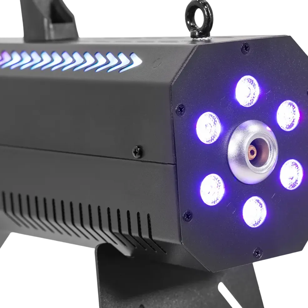 Canon à fumée MAC Fog Blaster 1500 RGB – 1500 W + LED RGB