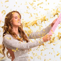 Canons Confettis 40cm Or