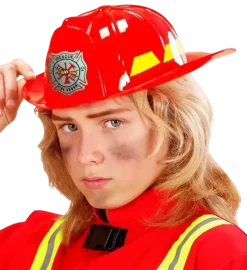 Casque de Pompier Enfant en Plastique – Accessoire Déguisement