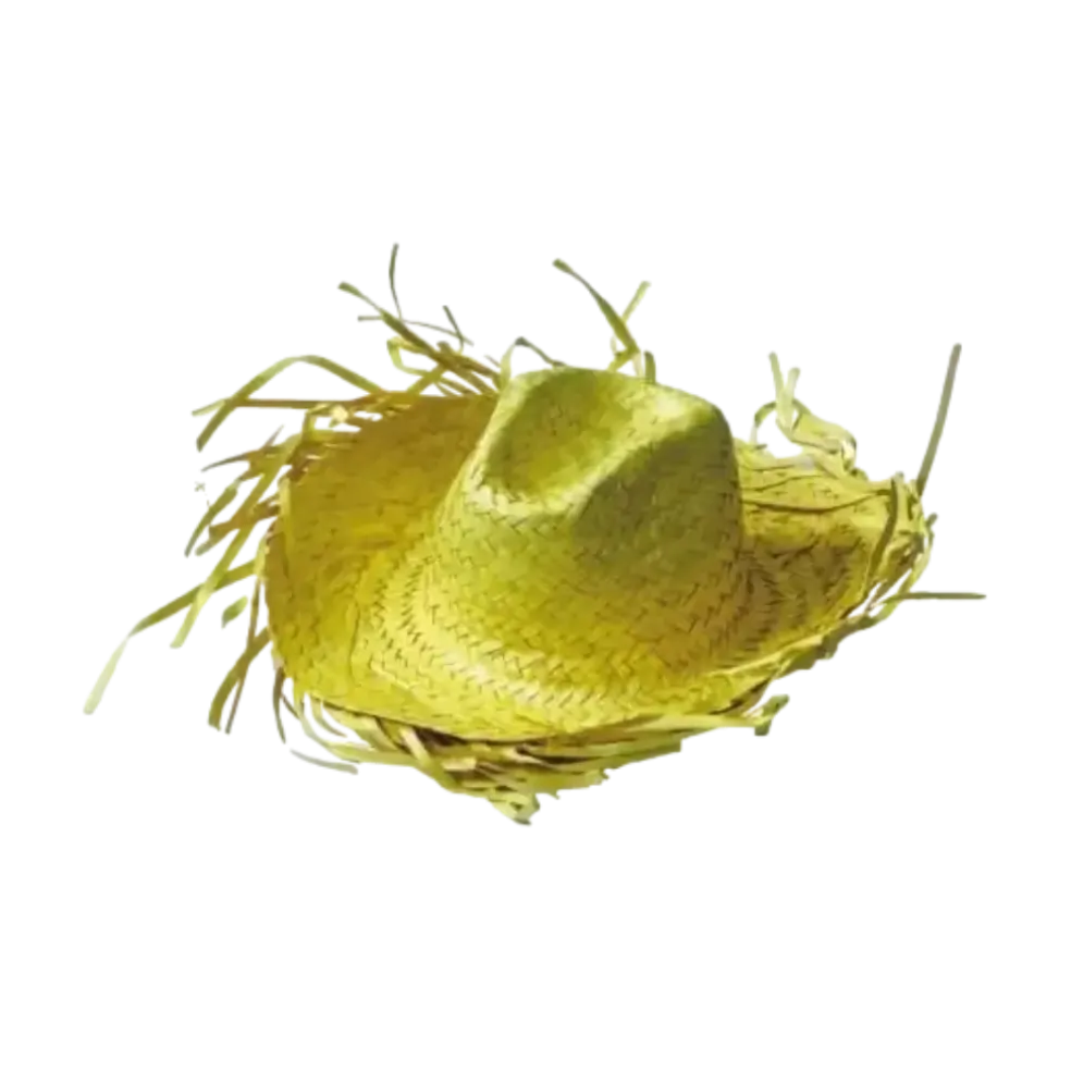 Chapeau Cowboy Caraïbe Jaune