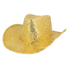 Chapeau Cowboy Rodeo Party Or – Chapeau Cowboy Paillettes Festival & Carnaval