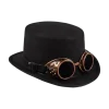 Chapeau Steamgoggles noir