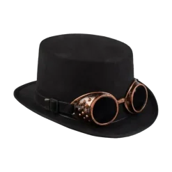 Chapeau Steamgoggles noir