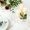 Chemin de table crème avec motifs arabesque or Long. 9mètres