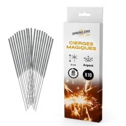 Cierges magiques pack de 10