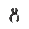 Clip Bouteille Noir simple pour fontaine à gâteau