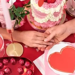 Confettis - Coeur Rose Clair - (15gr) 100% BIODÉGRADABLE