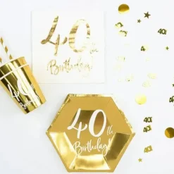 Confettis de table 40 ans (15gr)