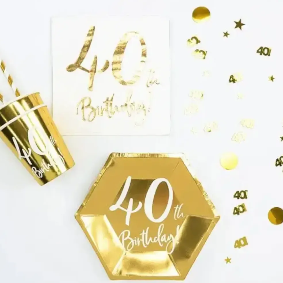 Confettis de table 40 ans (15gr)