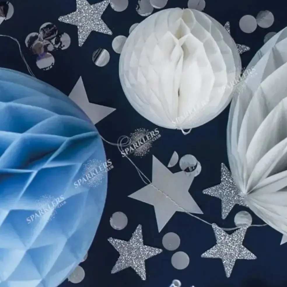 Confettis ronds en argent (15gr)