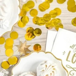Confettis ronds en or (15gr)