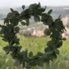 Couronne géante décoration Eucalyptus - 50cm
