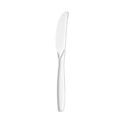 Couteau Blanc jetable en Amidon de Maïs (Lot de 50)