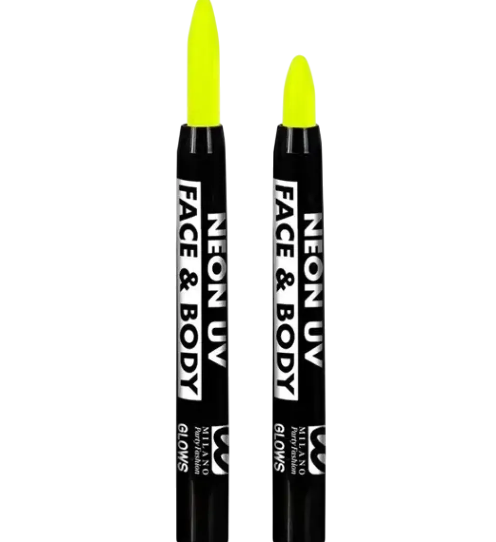 Crayon Maquillage à l’Eau Jaune Fluo 3,5 ml – Aqua Make Up Visage & Corps