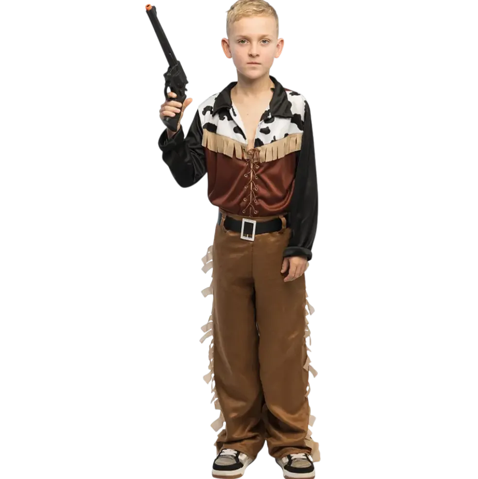 Déguisement Cowboy Enfant 3-4 Ans – Costume Western Garçon Carnaval